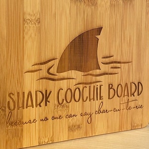 Shark Funny Charcuterie Cutting Board Gift image 2