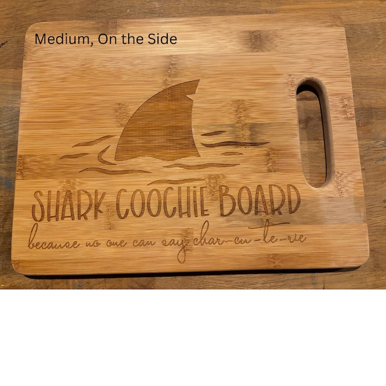 Shark Funny Charcuterie Cutting Board Gift image 10