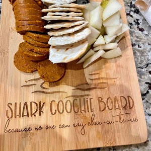 Shark Funny Charcuterie Cutting Board Gift image 5