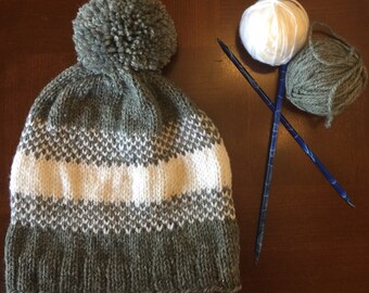 The Grey Heather Hat