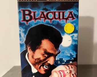 Sealed Blacula VHS
