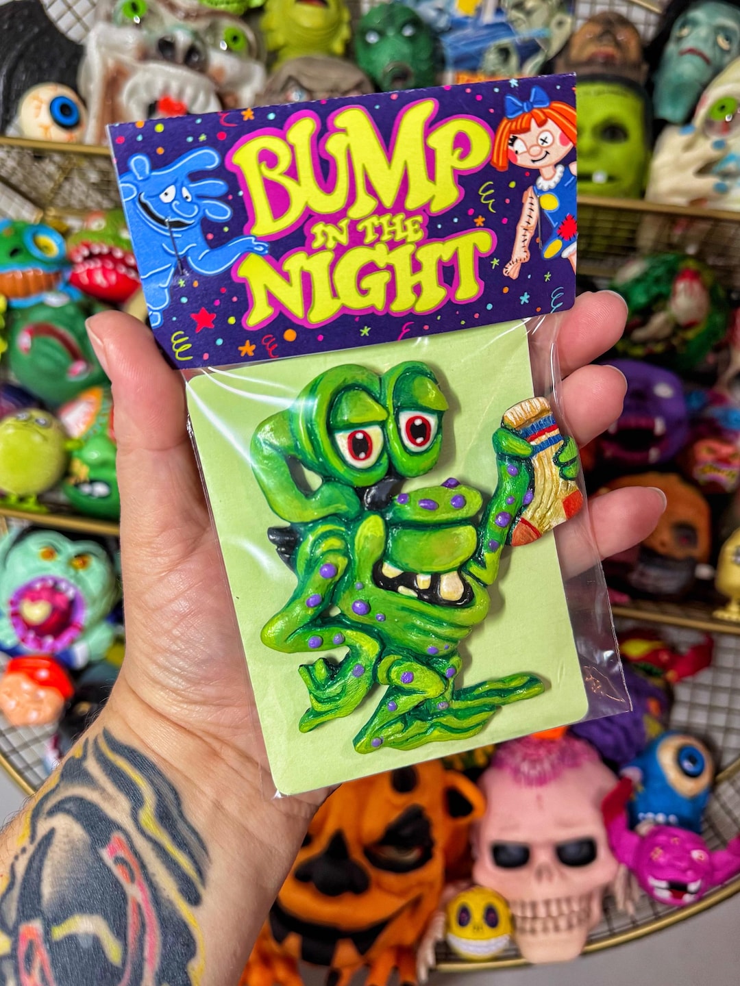 Mr. Bumpy Bump in the Night Magnet - Etsy