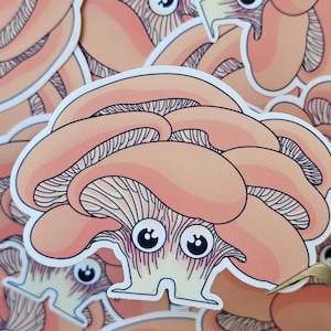Oyster Mushroom Sticker