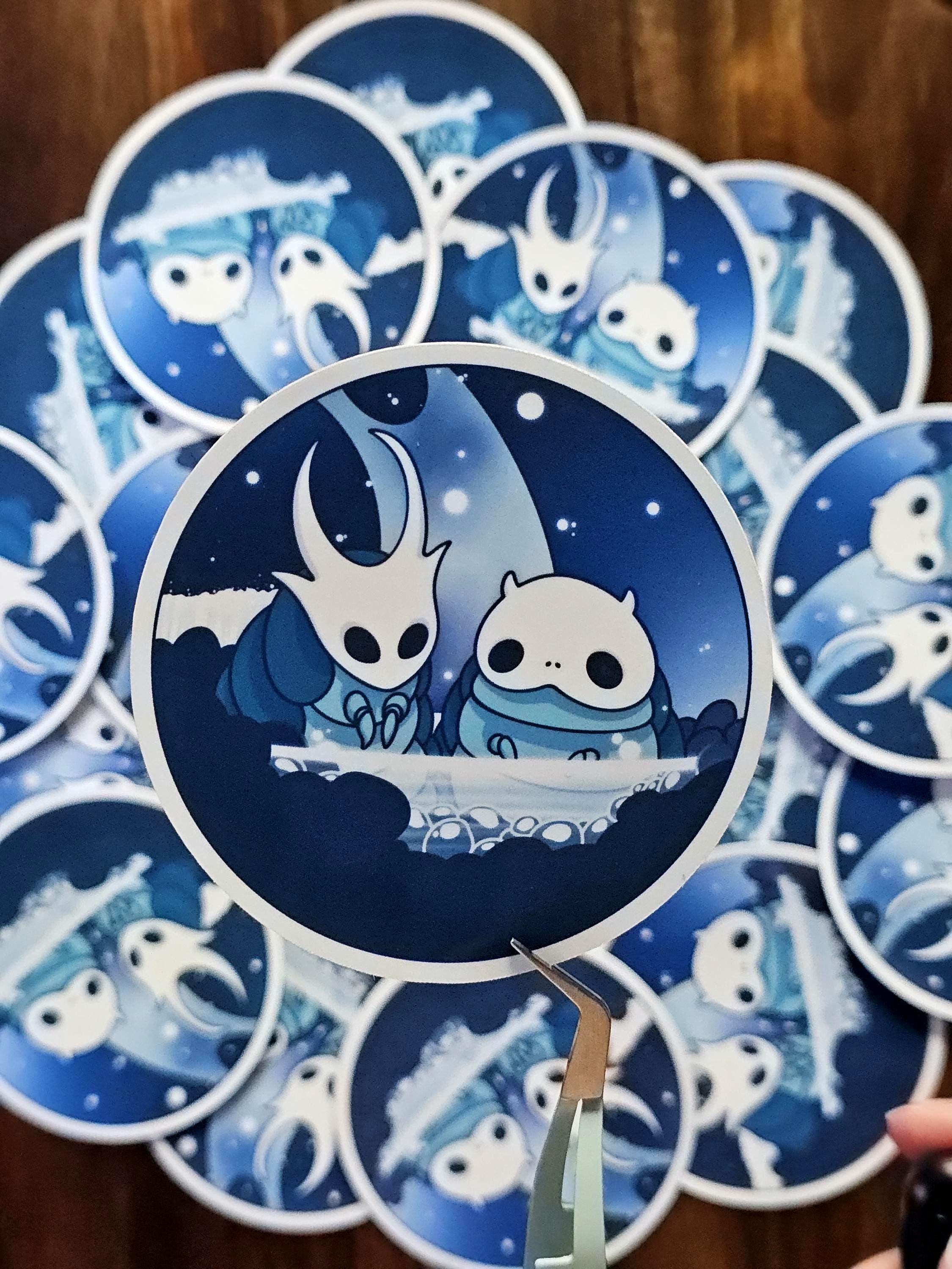 Forgotten Crossroads Hot Springs Hollow Knight Sticker