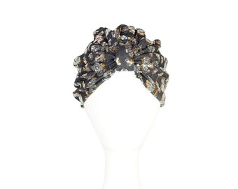 Leopard Sequin Turban