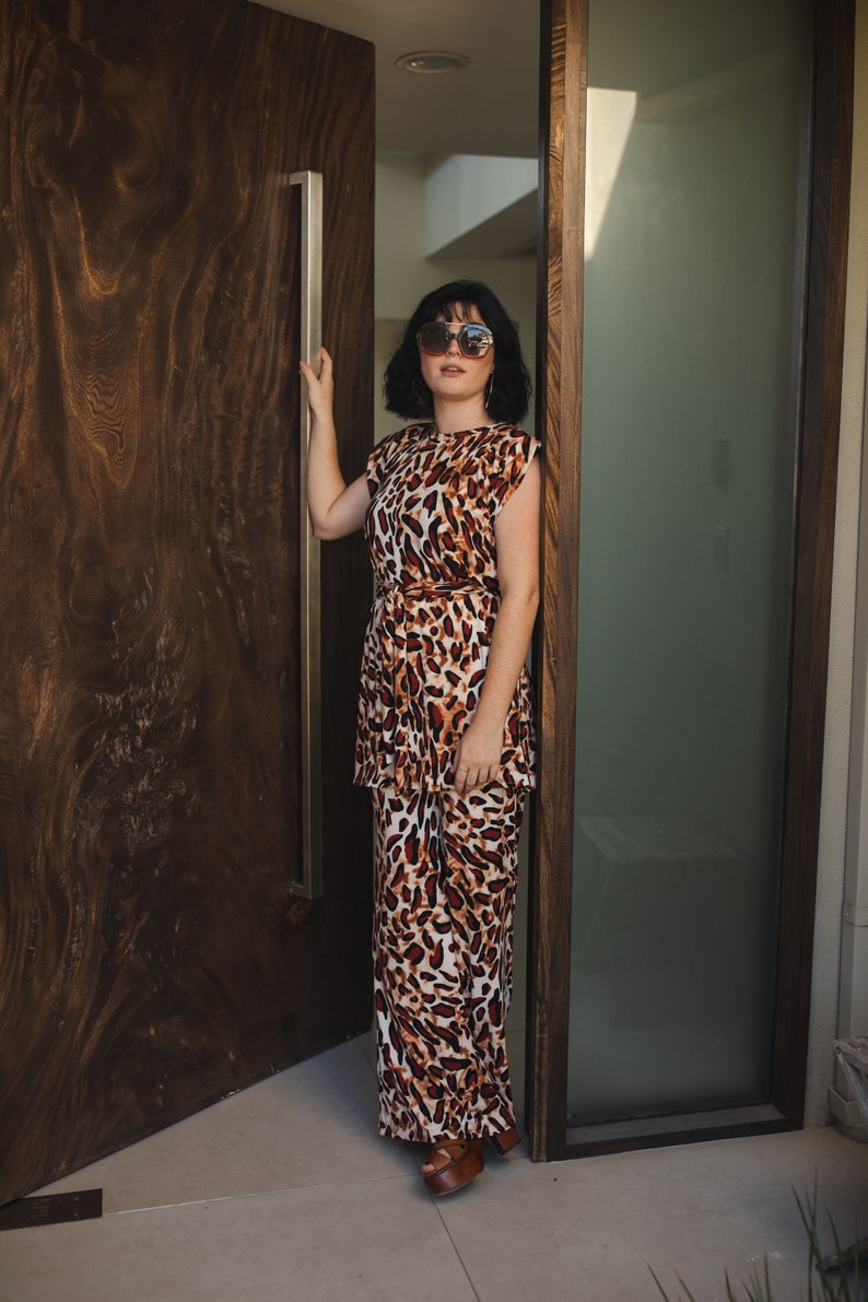 Bengal Rouge Tunic & Palazzo Pant Set image 2