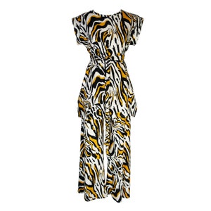 Safran Zebra Tunika & Palazzo Set Bild 8