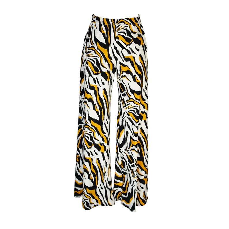 Safran Zebra Tunika & Palazzo Set Bild 9