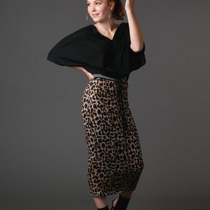 Cheetah Pencil Skirt image 2