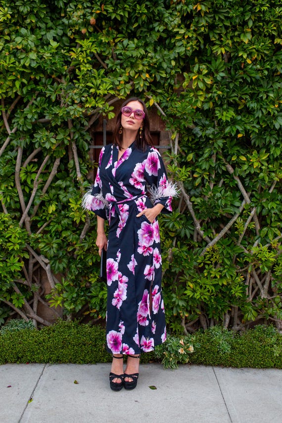 pink hibiscus dress Sadie Maxi Dress Hot Pink Hibiscus Jacquard