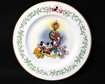 Vintage Lenox Disney Collectible Plate, 1997, Mickey & Co