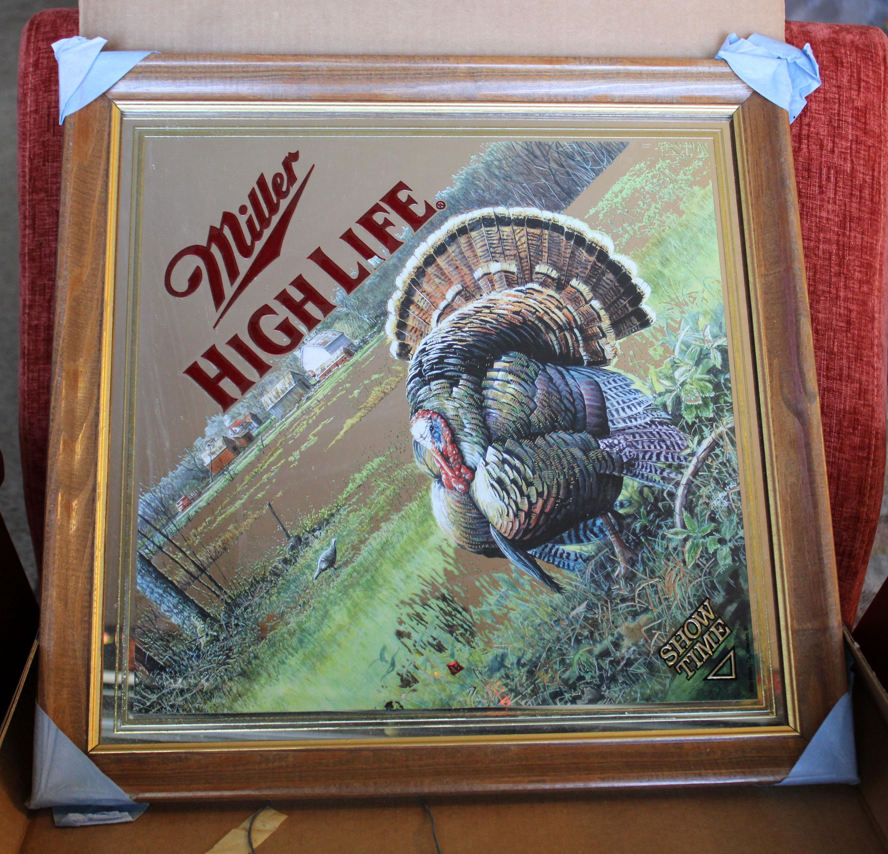 Vintage Miller Lite Mirror - Etsy
