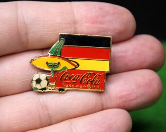 World Cup Mexico 1986 Mascot Pique With Participant Germany Flag