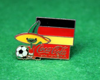 World Cup Mexico 1986 Mascot Pique With Participant Germany Flag