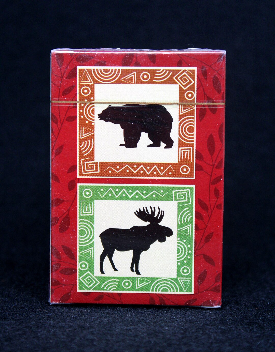 Wilderness Bear & Moose Design Sealed Deck of Playing Cards - Etsy