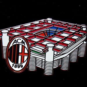 Pin's AC MILAN / ITALIA - 1 Pin's Foot Vintage Pour Collectionneur