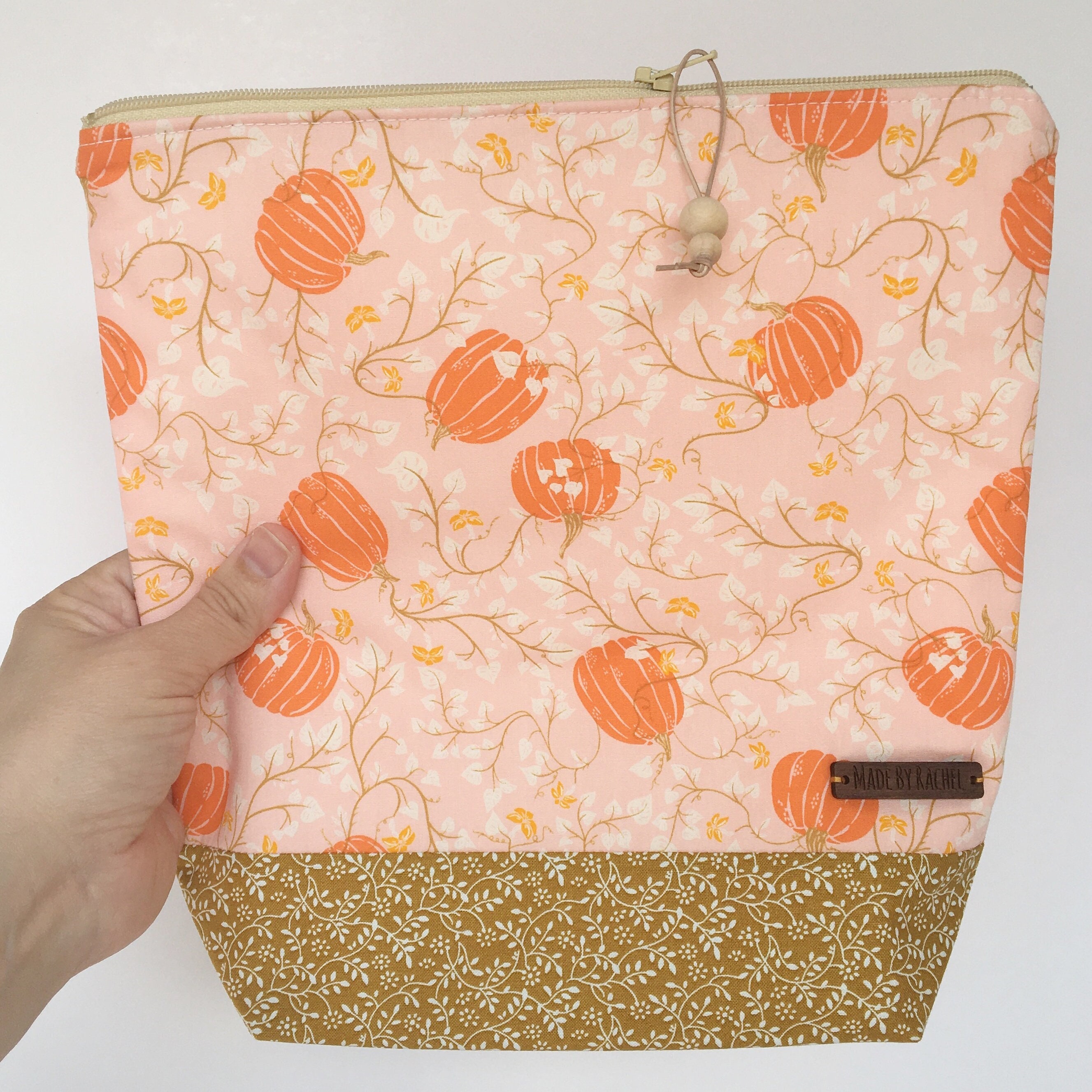 Pumpkin Patch Project Bag – Thread the Needle Stitchery LLC