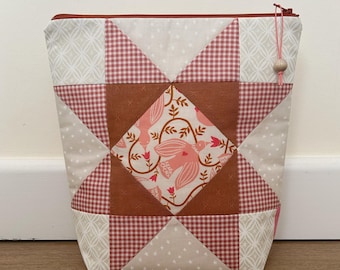 SMALL Project Bag | Floral Flight