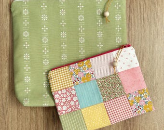 SMALL Project Bag Set | Spring Patchwork