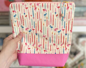 SMALL Project Bag | Birthday Candles