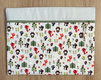 SMALL Stitcher's Pouch | Woodland Friends