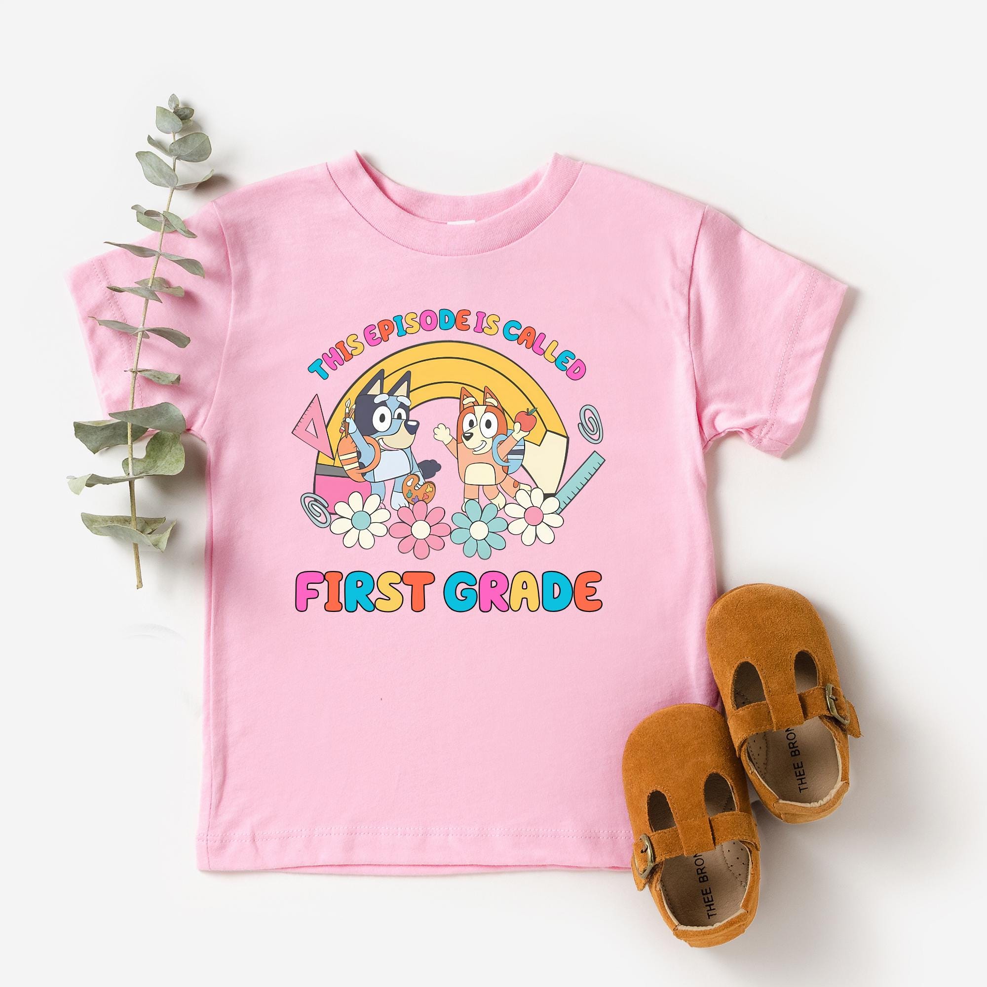 First Grade Shirt, Funny Blue Back To School Shirt, 1st Grade Shirt, This Episode Is Called 1st Grade Shirt, Kids First Day Of School Tee