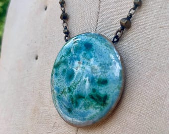 Mystic Ceramic Pendant