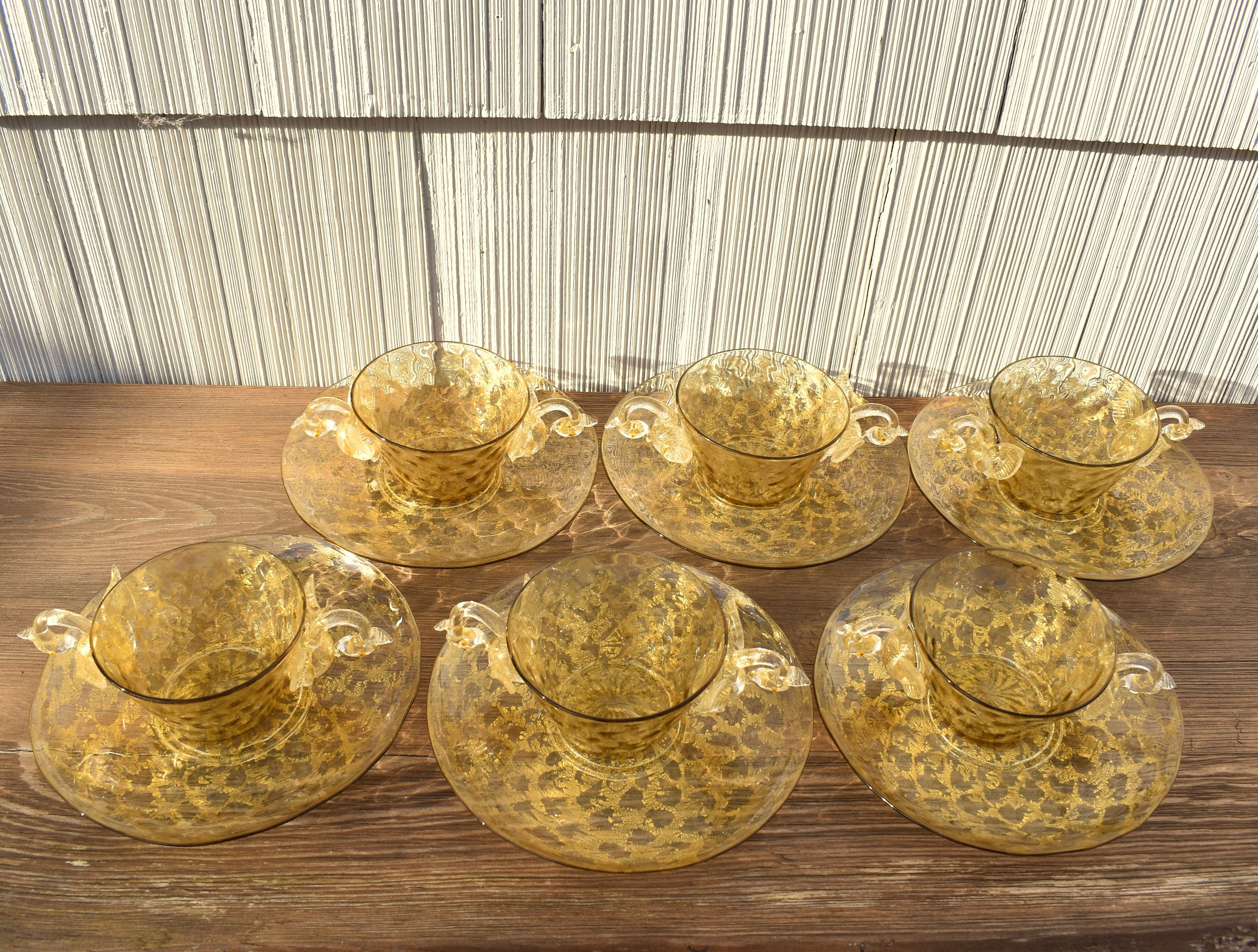 Salviati Glass Plates - Etsy
