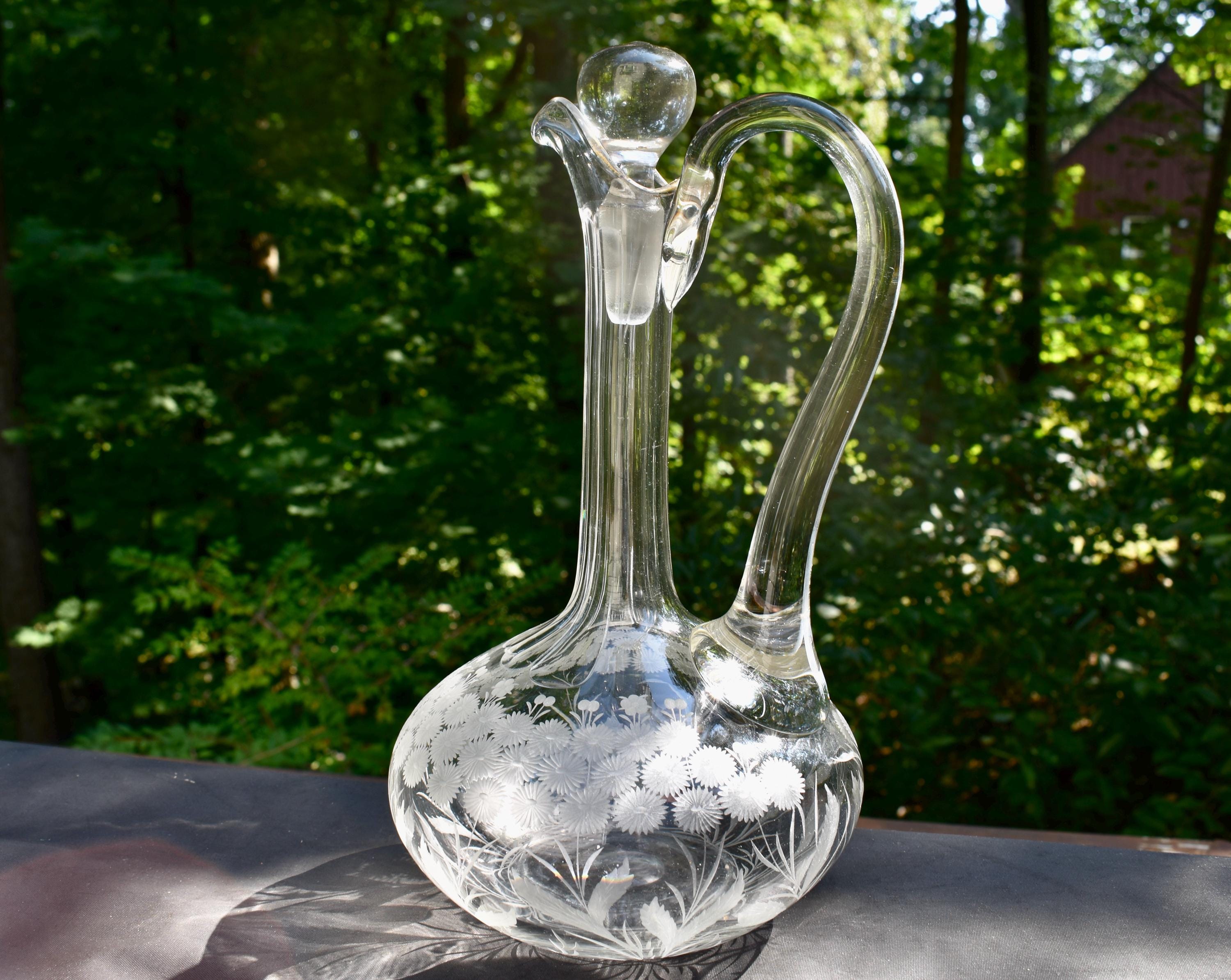 Antique Moser Glass - Etsy