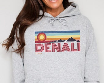 Mount Denali Renamed Hoodie, Trump Criticism Sweatshirt, Political Anti Trump Shirt, Hands Off Denali, Alaska Hoodie, Denali Not McKinley