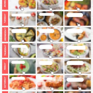 1 Week Meal Plan | Healthy & Balanced Recipes | Digital Download