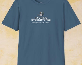 Cybersecurity Hacker Tee: Breaking Stereotypes, IT Gift