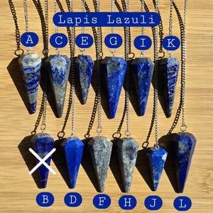 Assorted Pendulums | Divination Tool | Handcrafted | Crystal Pendulum | Clear Quartz | Obsidian | Selentite | Witchcraft | Dowsing | Pagan