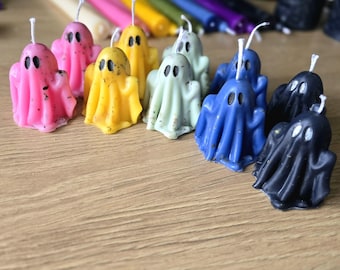 FINAL CALL Ghost Candle | Intention Candle | Halloween Decor | Witchy Decor | Witchcraft | Halloween Candle | Samhain | Handcrafted