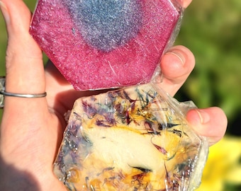 Natural Soap Bars | Witchy Soap | Cleansing | Protection | Shea and Glycerin | 3 OZ, 4 OZ, 5 OZ | Spiritual Soap | Ritual Bath | Hand Poured