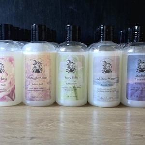 Bubble Bath - Dye Free | Handcrafted | Shower Gel | Hand Soap | pH Sensitive Formula | Deity | Sensitive Skin | Witchy Soap | Small Batch