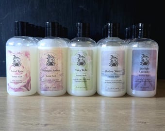 Bubble Bath - Dye Free | Handcrafted | Shower Gel | Hand Soap | pH Sensitive Formula | Deity | Sensitive Skin | Witchy Soap | Small Batch