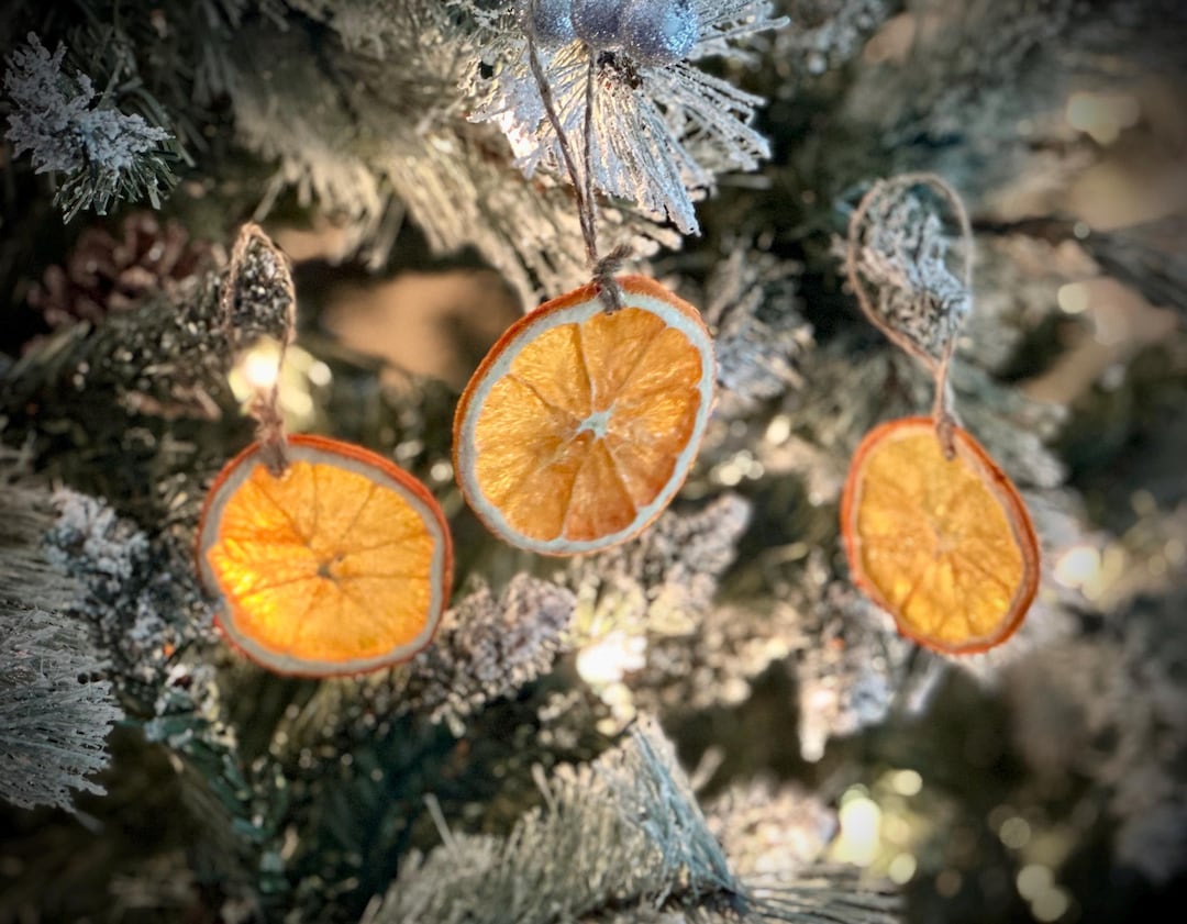 Natural Dried Orange Slice Oranament, Christmas, Yule, Citrus, Winter ...