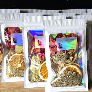 Imbolc/Ostara/Spring/Summer Simmer Pot | Magic Spell | Holiday Gift | Stovetop Potpourri | Handcrafted | Cozy Home Fragrance | Herbal