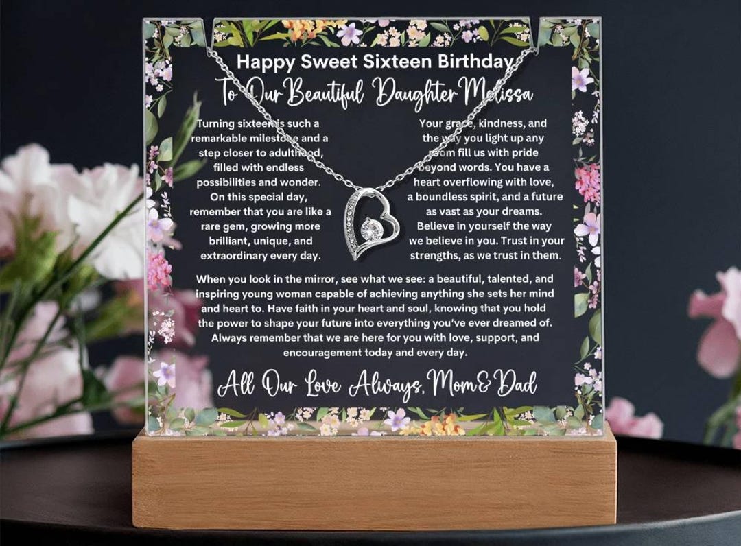 Sweet 16 Gifts For Daughter From Mom