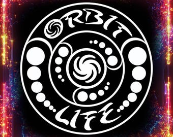 LED Flow Orbit Toy: GloFX Nano Lights, Flower of Life Rave Spinner