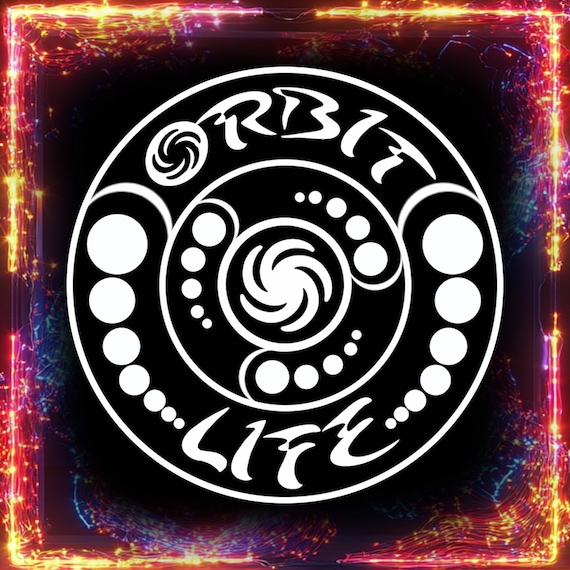 LED Flow Orbit Toy: Glofx Nano Lights, Flower of Life Rave Spinner