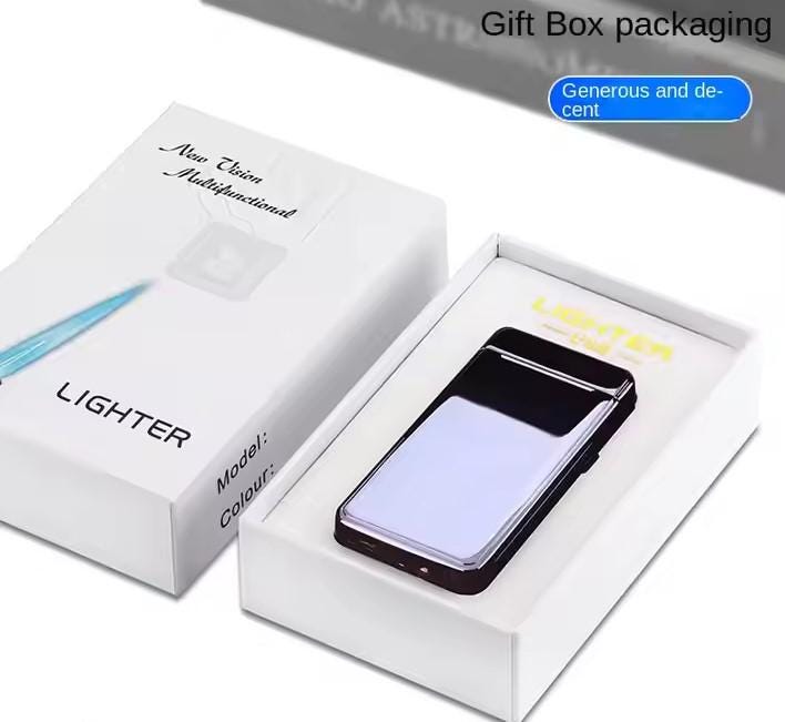 plasma cigarette lighter 3 in 1 BUTANE+ARC LIGHTER Plasma Torch Soft Flame Butane Rechargeable  Flashlight