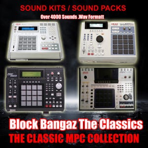 MPC Sounds, Drum Sounds, Ultimate 4K Sounds, Bundle |Hip Hop Sounds,  Hip Hop Samples, Loops, Sound Kits, Music Production, FL Studio, Rap,