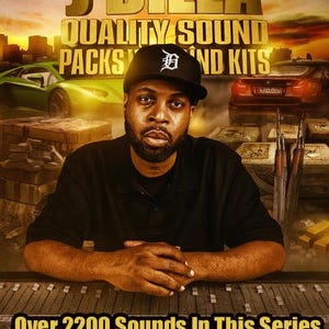 J Dilla Sound Kits, Rap Sound Kits, Boom Bap Sound Kits, Sound Packs, Lo fi Sample Pack, 808 Drum Kit, Drum Loop, Sound Kits, Drums, Rap,