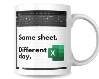 Excel Geek Mug: Funny Accountant Gift