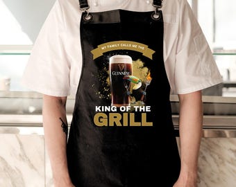 Guinness Grill Master Apron Design: Toucan BBQ (SVG PNG)