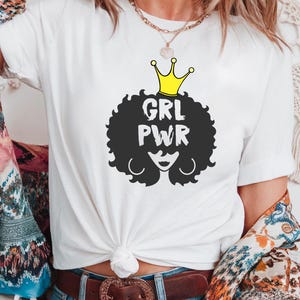 Girl Power Shirt for Women, Feminist Shirt, Girl Power Tee, Gift for Her, Girls Empowerment Comfort Colors Tee, Empowered Comfort Colors Tee