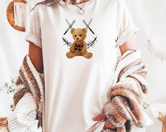 Vintage T Shirt ,Teddy Bear Hoodie , Teddy Bear Sweatshirt, Sweatshirt For Man ,Hoodie For Woman , GIfts , Cool T Shirt