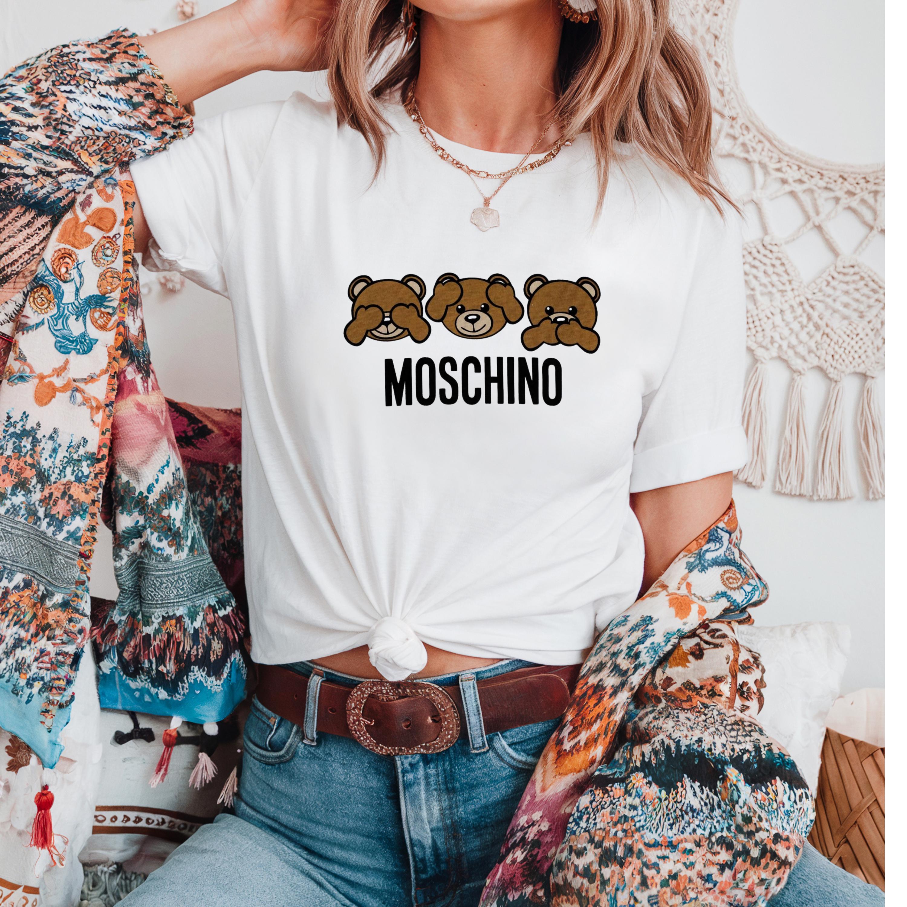 Tシャツ・カットソー Moschino 'Teddy' print T-shirt Moschino Vintage T Shirt , Moschino Teddy Bear Shirt , Teddy